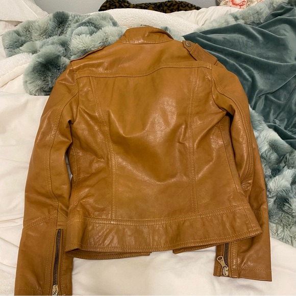 Dolce and Gabbana leather jacket brown - Picture 3 of 3